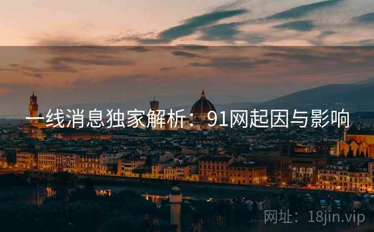 一线消息独家解析：91网起因与影响