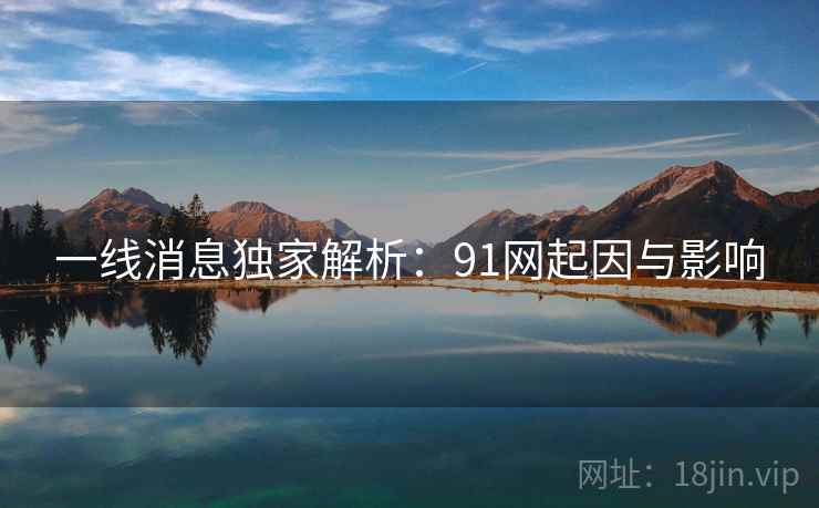 一线消息独家解析：91网起因与影响