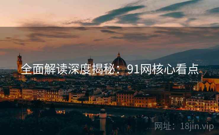 全面解读深度揭秘：91网核心看点